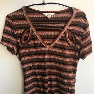 Sadie & Sage Cut-Out Bodysuit